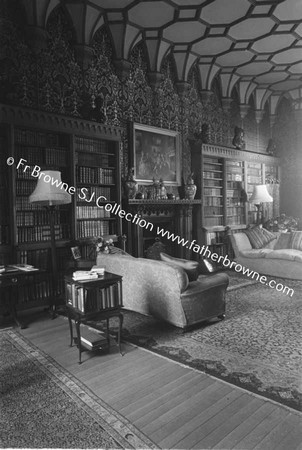 DUNSANY CASTLE THE LIBRARY